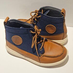 Polo Ralph Lauren Boys Shoes Size 2 Fashion Chukka Boot Preppy Streetwear EUC